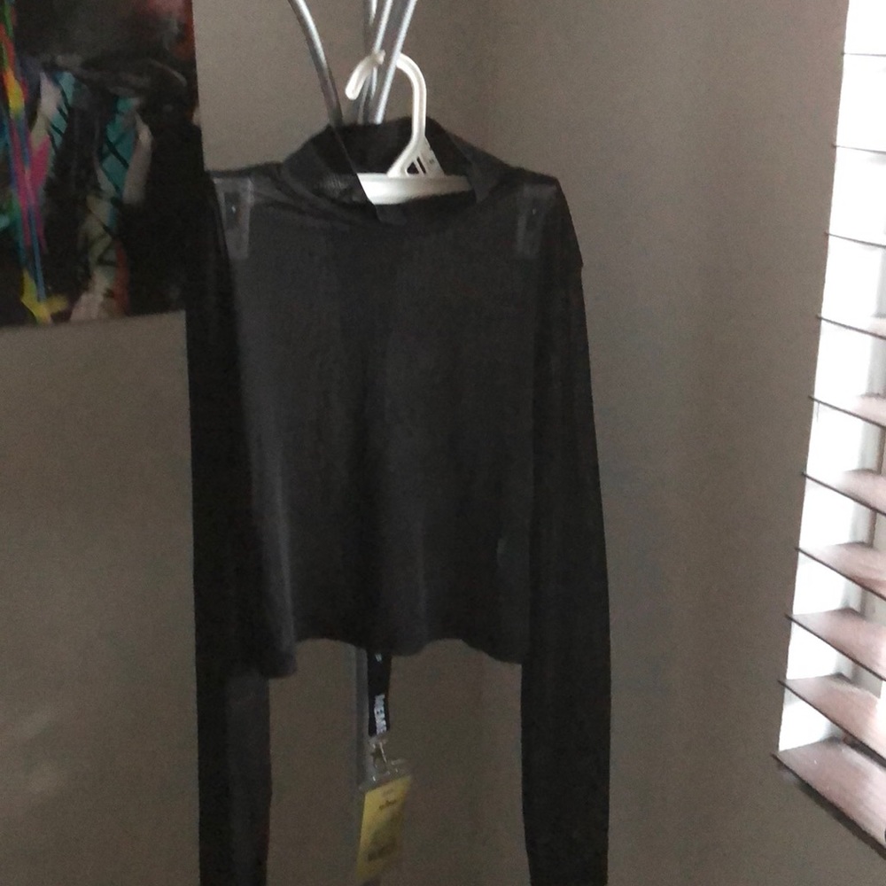 Blouse black brand (MANGOPOP)